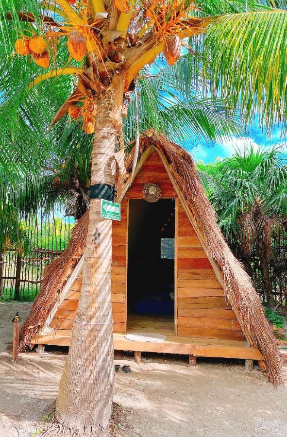 La Aldea Holbox Cabanas Y Camping Экстерьер фото