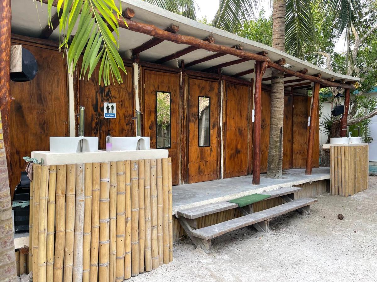 La Aldea Holbox Cabanas Y Camping Экстерьер фото
