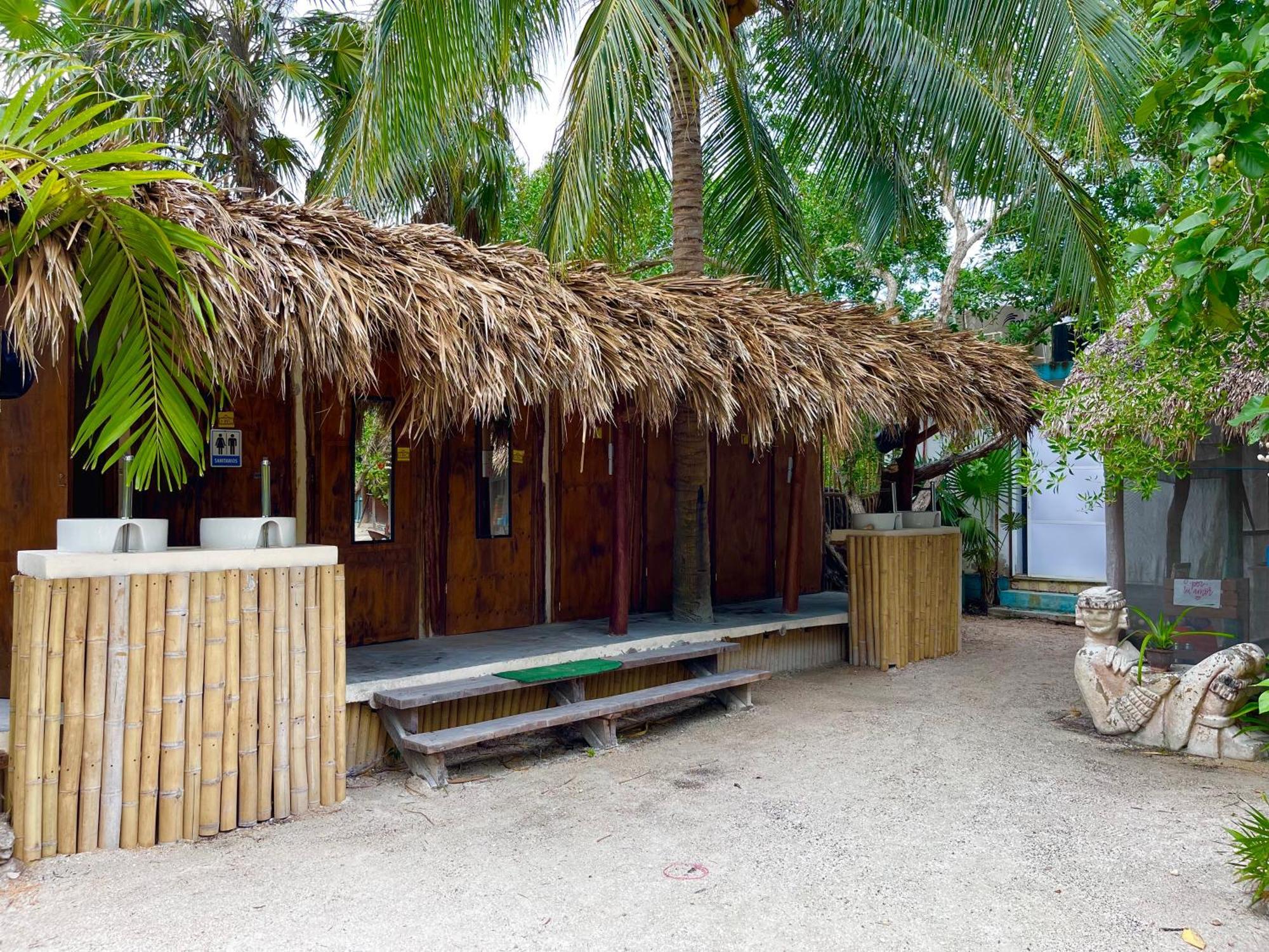 La Aldea Holbox Cabanas Y Camping Экстерьер фото