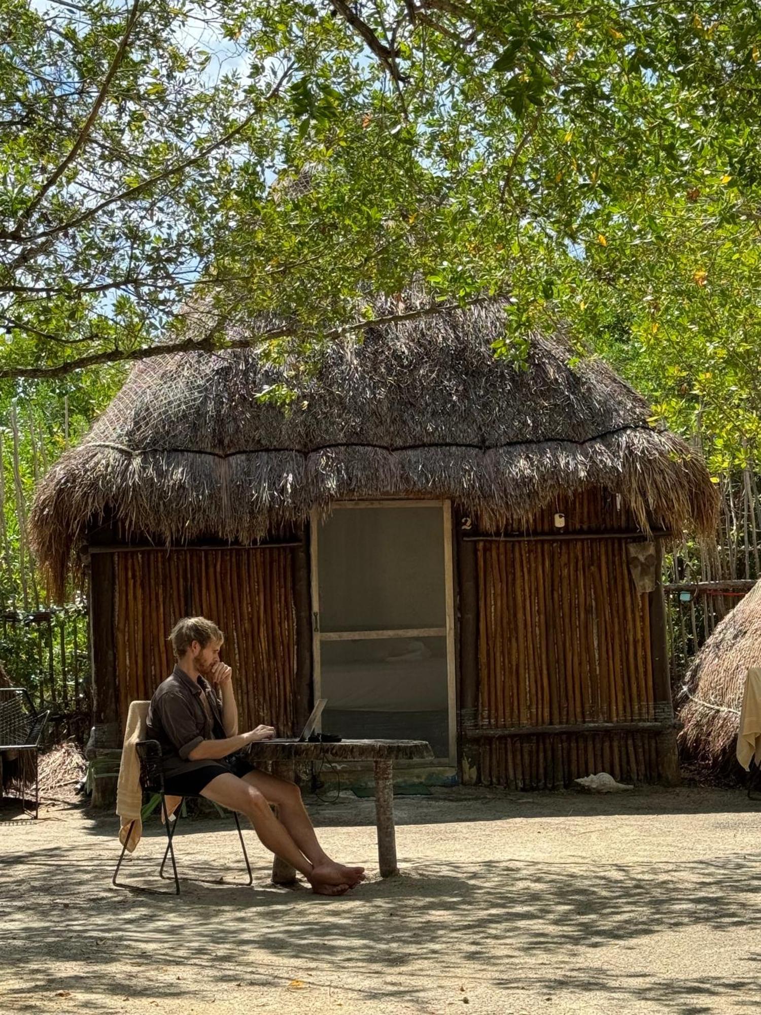 La Aldea Holbox Cabanas Y Camping Экстерьер фото